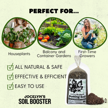 Load image into Gallery viewer, 'Canada's 1st Raw & Regenerative' Potting Soil (Peat-free Living Soil)