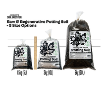 Load image into Gallery viewer, 'Canada's 1st Raw & Regenerative' Potting Soil (Peat-free Living Soil)