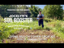 Load and play video in Gallery viewer, Living Mulch Cover Crop Kit - 1kg