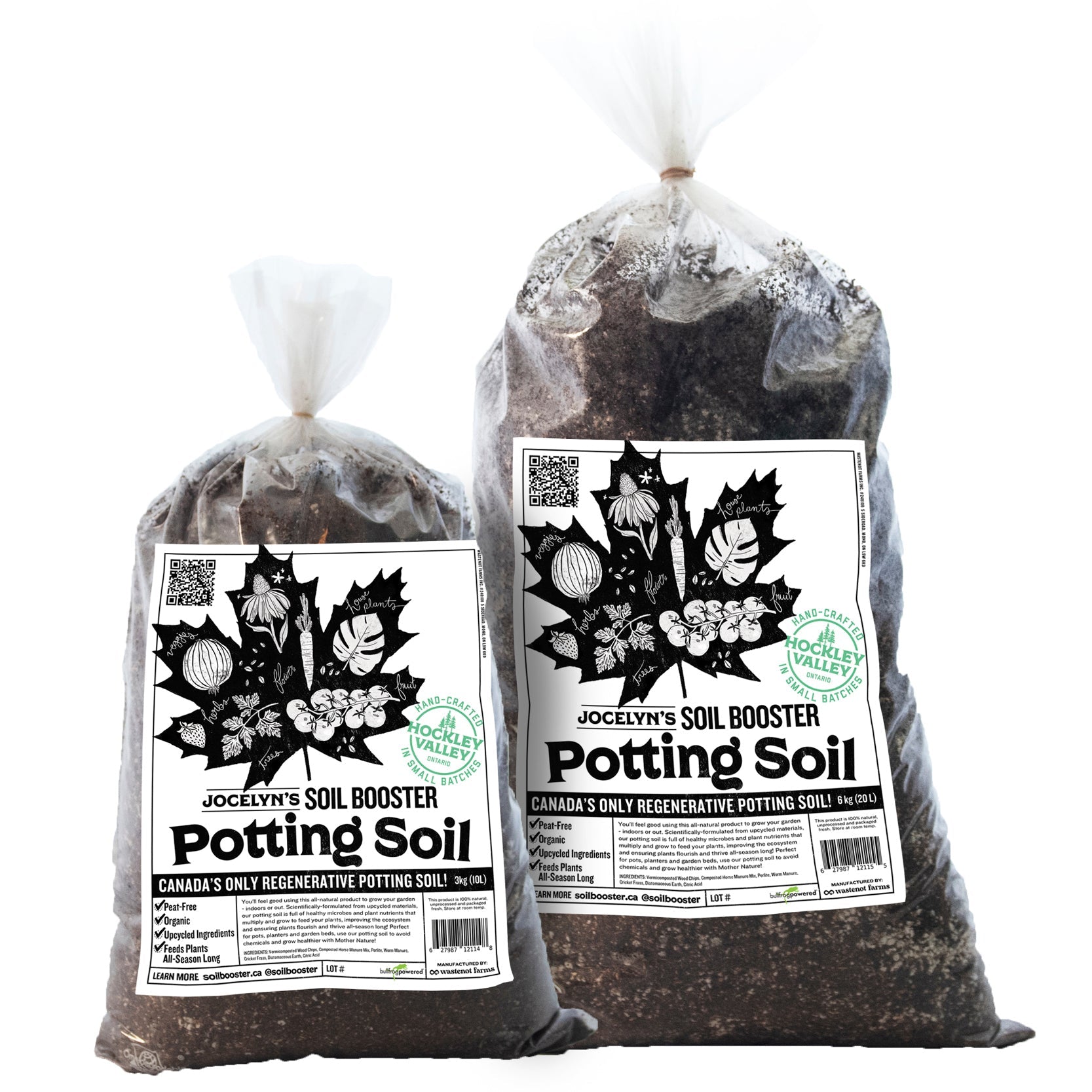 Canada's 1st Raw & Regenerative Potting Soil