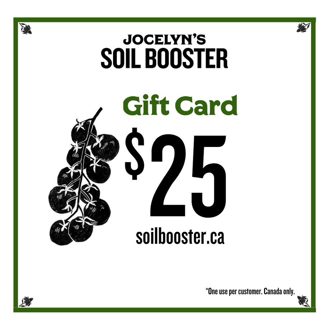 Jocelyn's Soil Booster E-Gift Card